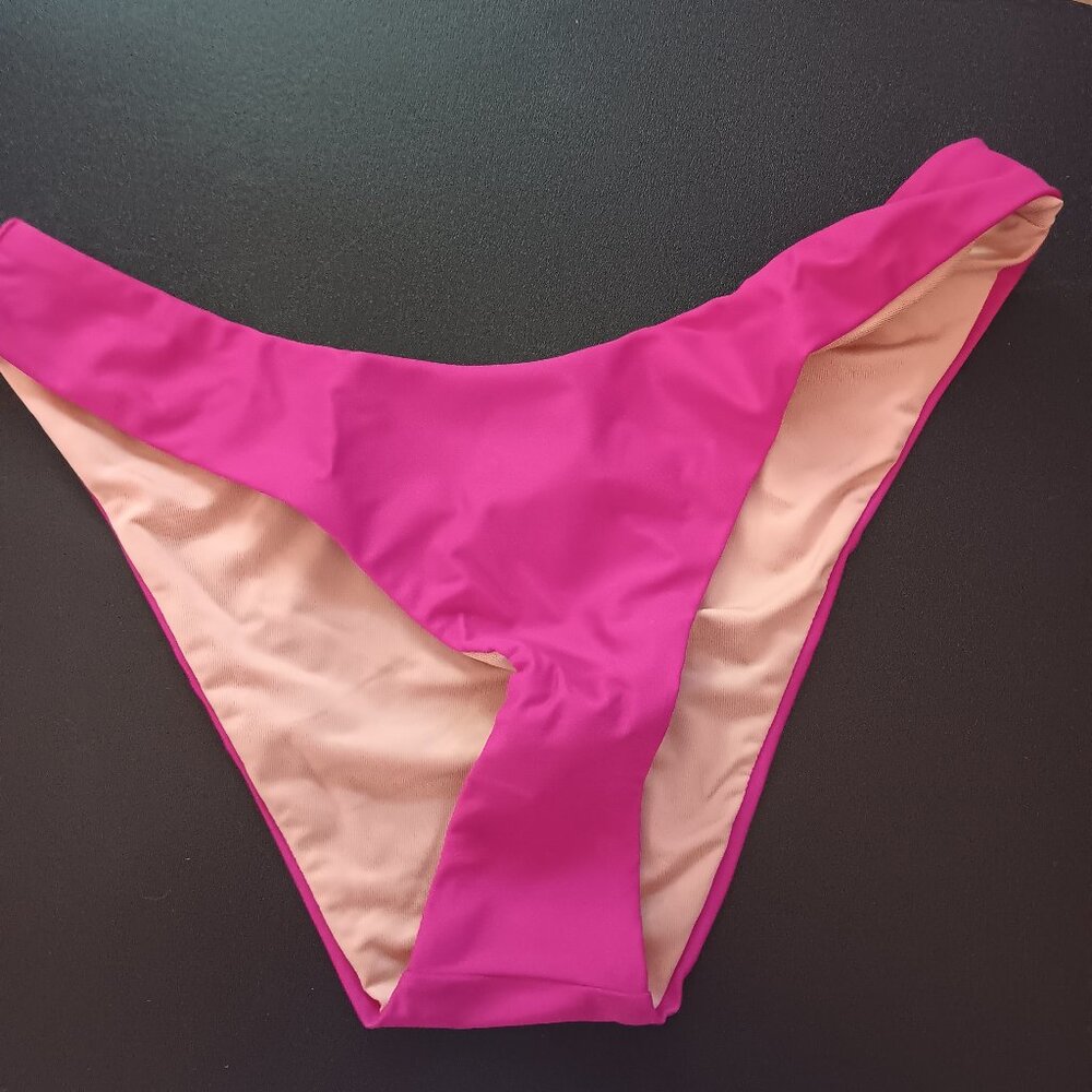 J Crew Women's Bikini Bottom BC125 Pink NWT Size Small